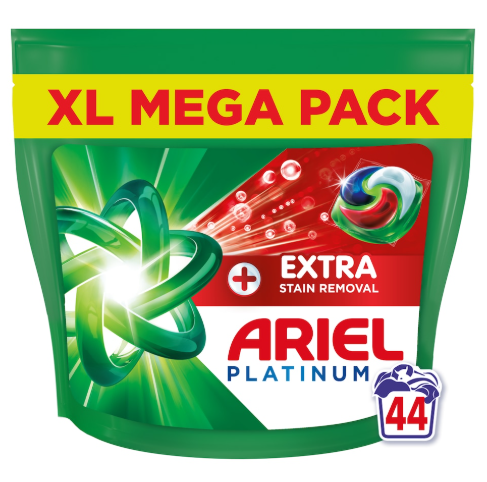 Ariel Platinum With Extra Stain Removal 44 Washes